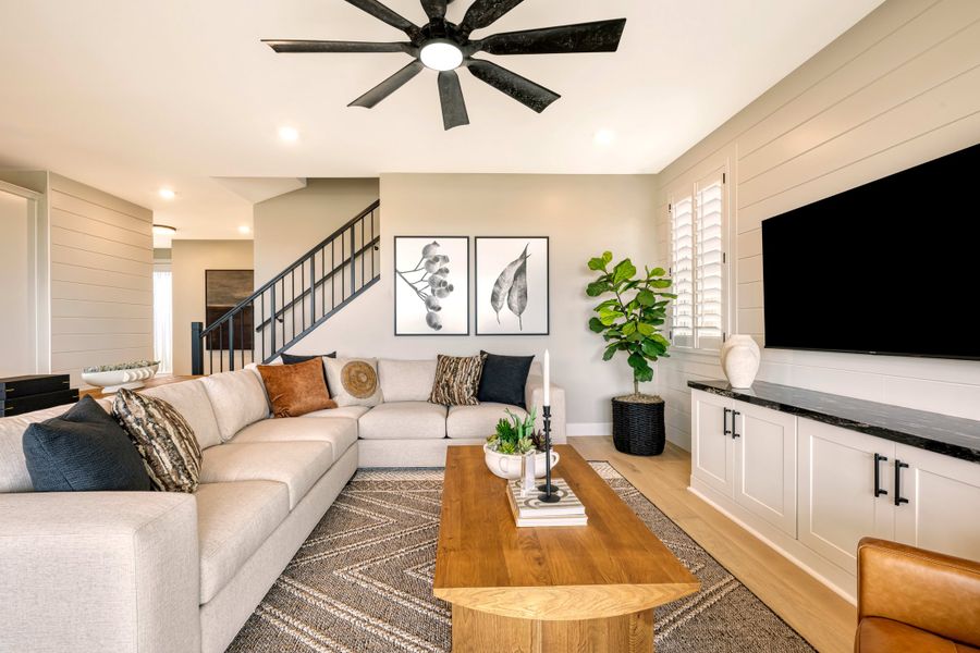 Furnished interior view inside a new home in Waterston Central, Gilbert (Image 8).