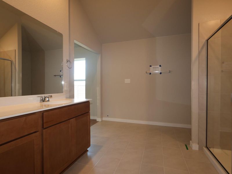Furnished interior view inside a new home in Willow Springs, Buda (Image 7).