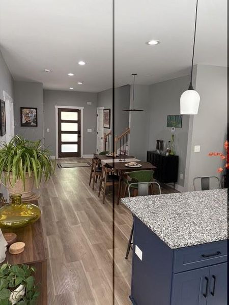 Furnished interior view inside a new home in , Atlanta (Image 26).