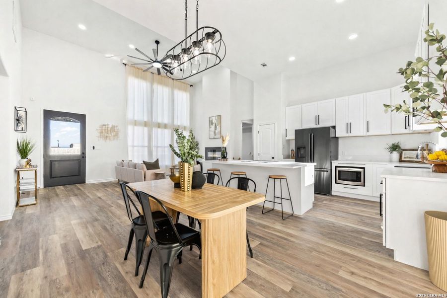 Furnished interior view inside a new home in , Natalia (Image 13).