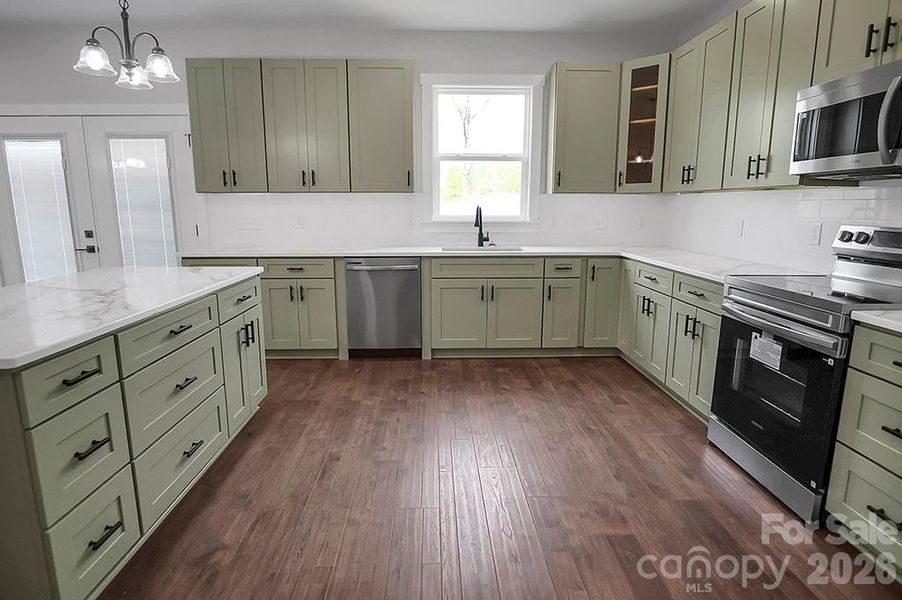 Furnished interior view inside a new home in , Shelby (Image 6).