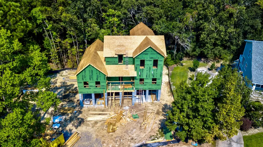 In-progress construction of a new home in , Charleston, SC (Image 3).