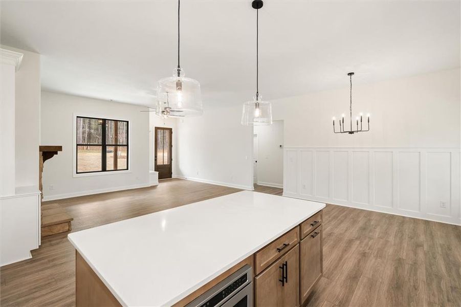 Furnished interior view inside a new home in , Rockmart (Image 9).