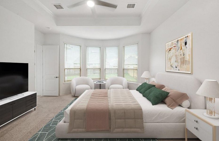 Primary Bedroom - Representation Photos Only