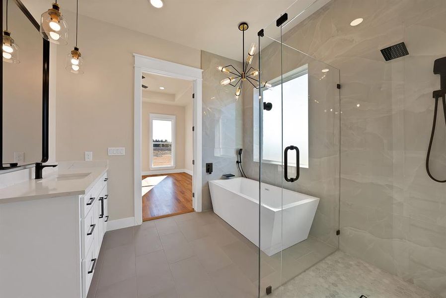 Furnished interior view inside a new home in , Union Valley (Image 14).