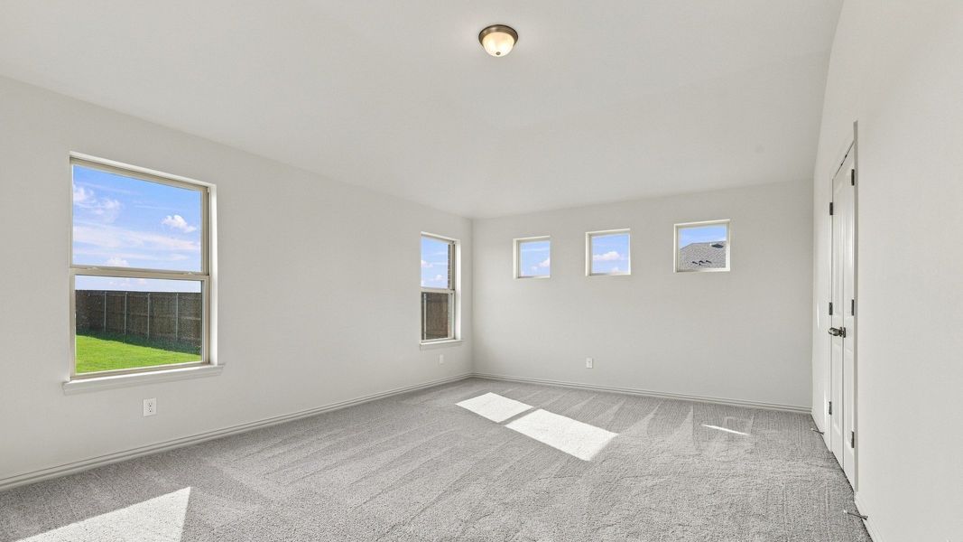 Furnished interior view inside a new home in The Oaks, Red Oak (Image 8).