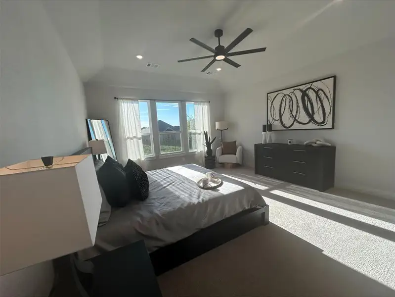 Furnished interior view inside a new home in , Midlothian (Image 5).