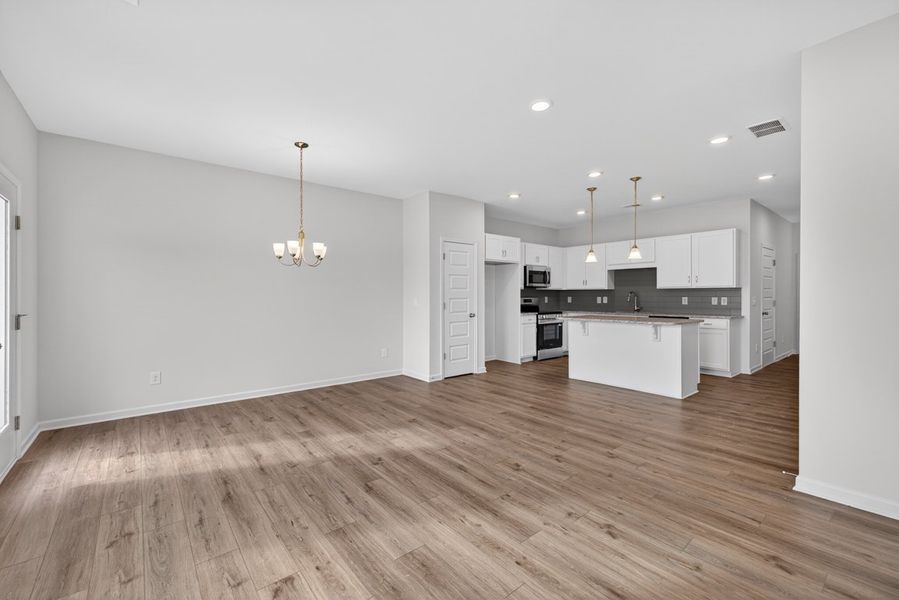 Spacious, unfurnished interior of a new home in The Andros, Dalton (Image 24).