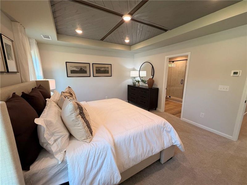 Furnished interior view inside a new home in Greene Farm, Cartersville (Image 32).