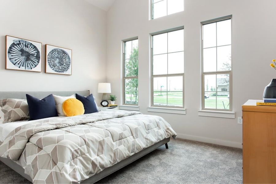 Representative furnished interior of a home built from the Istanbul by Grenadier Homes in Woodbridge Villas, Wylie (Image 3).