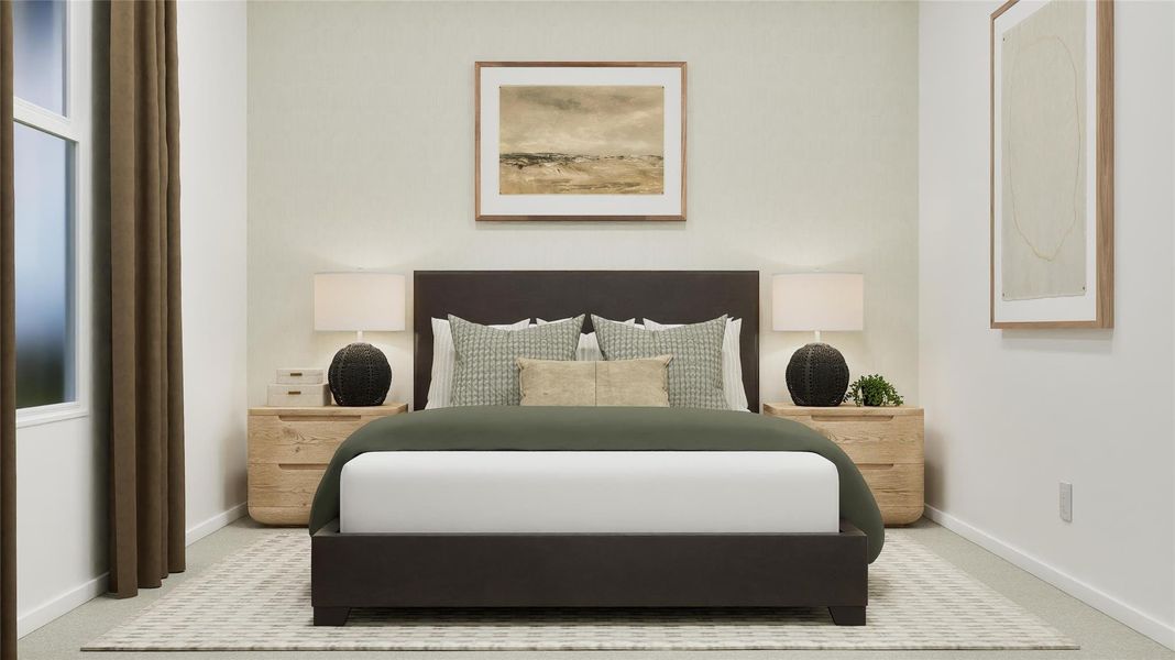 Furnished interior view inside a new home in Pleasant Hill, Bryan (Image 19).