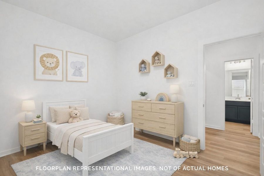 Furnished interior view inside a new home in Magnolia Ridge, Magnolia (Image 11). Furnished interior view inside a new home in Magnolia Ridge, Magnolia (Image 11).