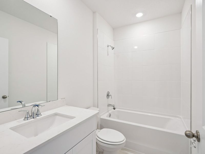 Furnished interior view inside a new home in The Reserve at Hammock Oaks - Signature Series, Lady Lake (Image 8).