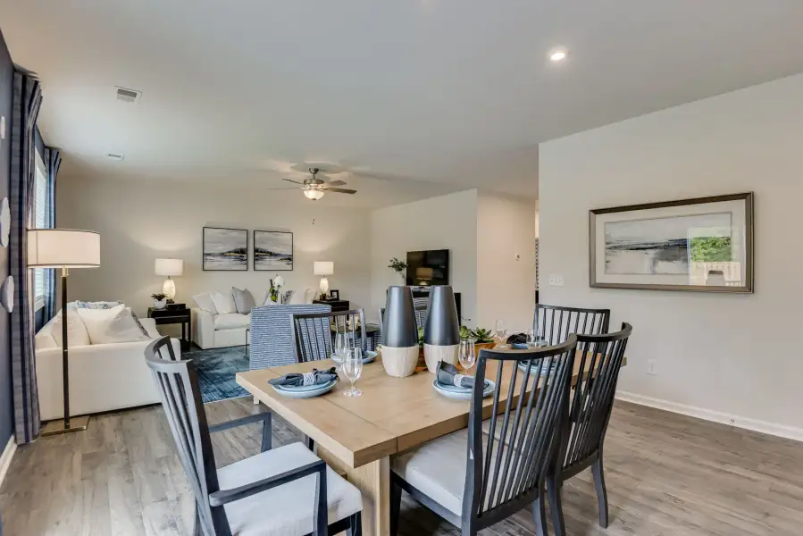 Dining Area and Family Room