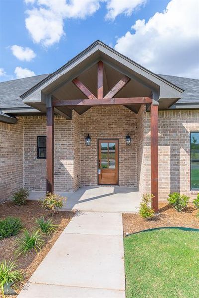 Exterior details and patio area of a home in , Abilene (Image 2). Exterior details and patio area of a home in , Abilene (Image 2).