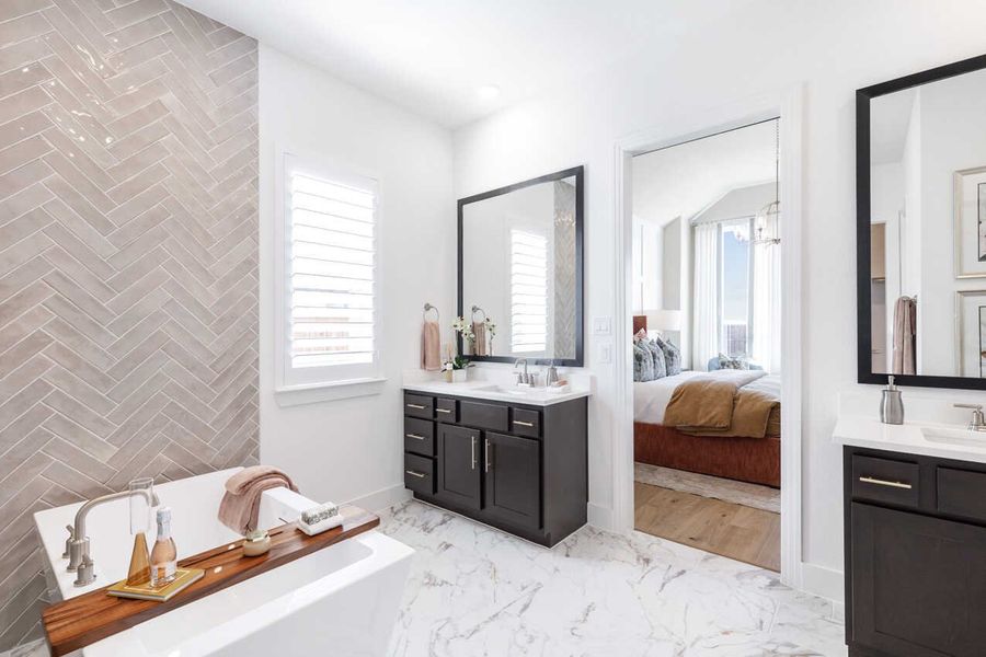 Representative Primary Bathroom - some options shown Representative Primary Bathroom - some options shown