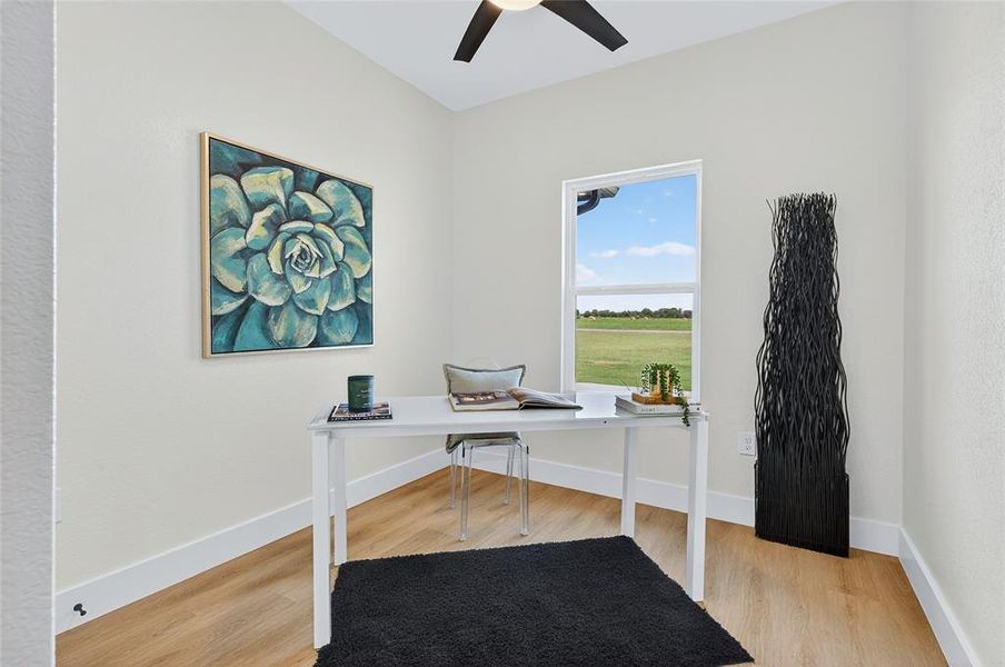 Furnished interior view inside a new home in , Sadler (Image 16). Furnished interior view inside a new home in , Sadler (Image 16).