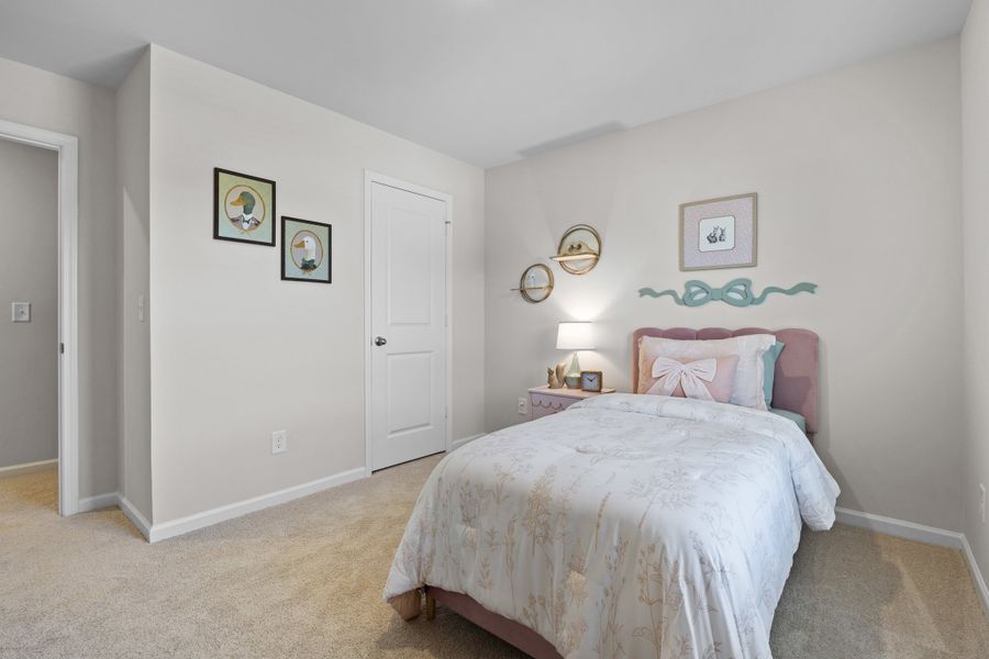 Representative furnished interior of a home built from the Walnut by McGuinn Homes in Sibley Village Townhomes, Sumter (Image 27).