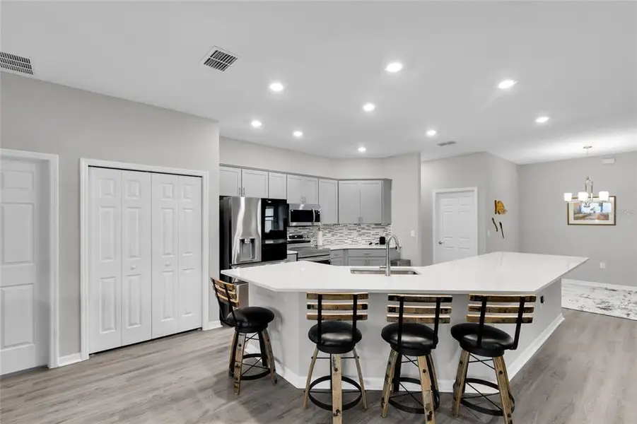 Furnished interior view inside a new home in , Ocala (Image 14).