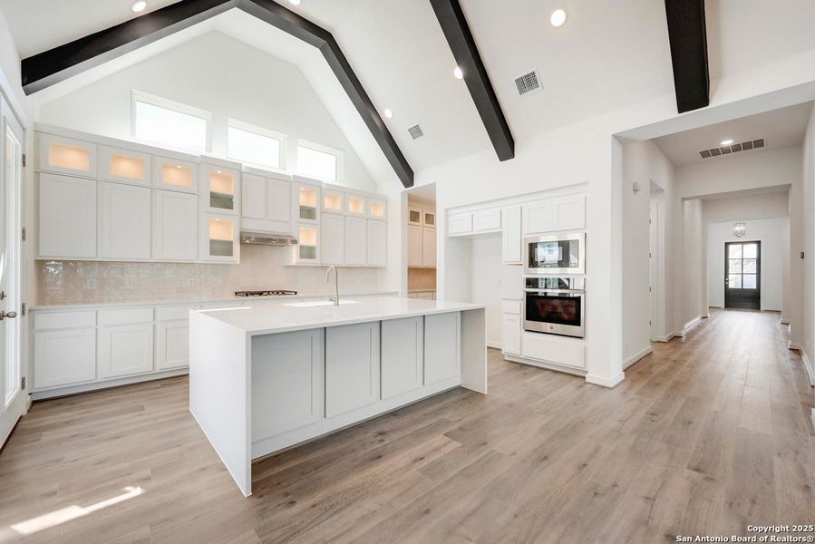 Furnished interior view inside a new home in The Crossvine, Schertz (Image 6).