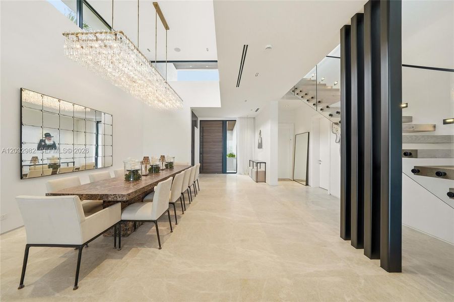 Furnished interior view inside a new home in , Miami Beach (Image 13). Furnished interior view inside a new home in , Miami Beach (Image 13).
