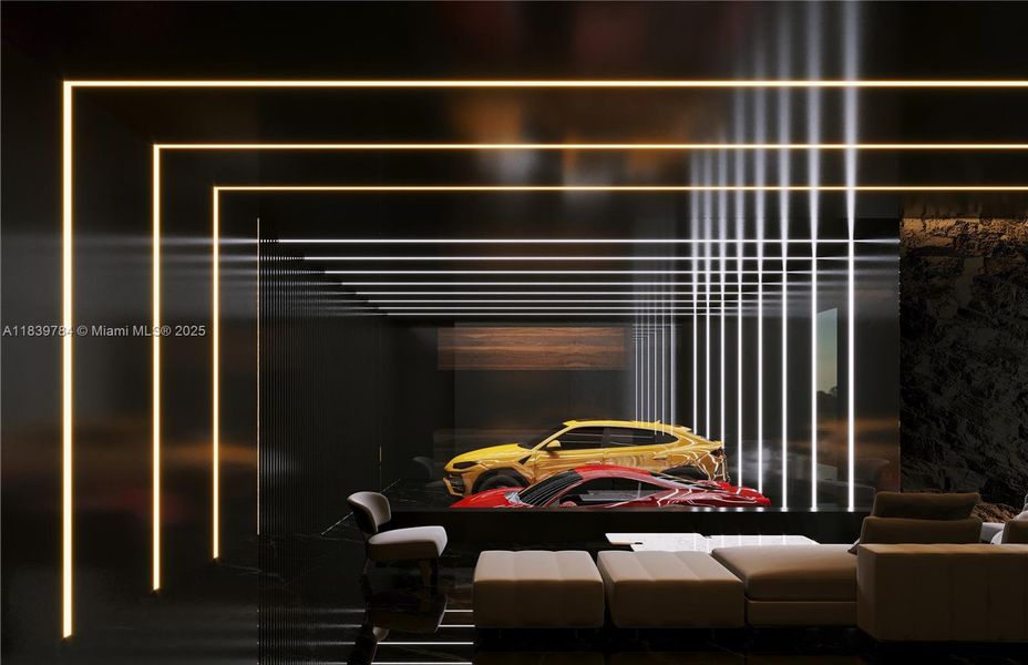 Furnished interior view inside a new home in , Pinecrest (Image 18).