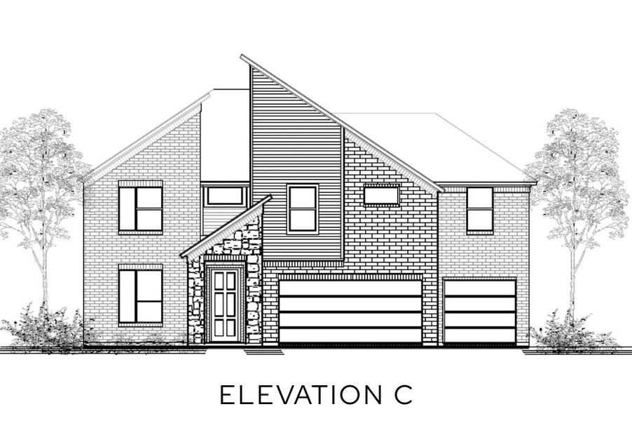 Representative rendering of the exterior for the The Baily by Lillian Custom Homes (Image 3). Representative rendering of the exterior for the The Baily by Lillian Custom Homes (Image 3).