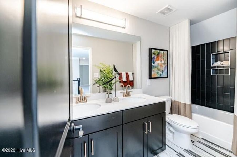 Furnished interior view inside a new home in Terrapin, Leland (Image 12).