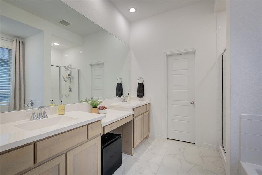 Furnished interior view inside a new home in , Forney (Image 10).