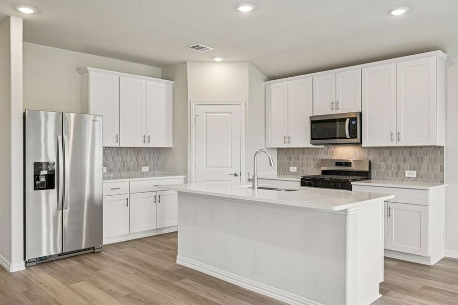 Furnished interior view inside a new home in Trails of Lavon - Signature Series, Lavon (Image 16).