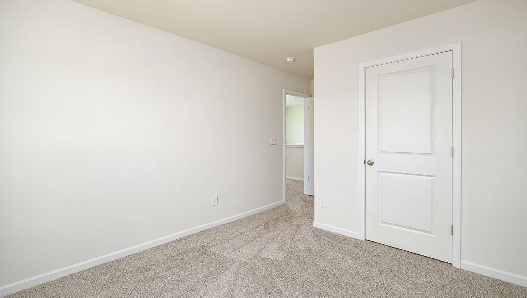 Spacious, unfurnished interior of a new home in Huffman Ridge, Hickory (Image 19). Spacious, unfurnished interior of a new home in Huffman Ridge, Hickory (Image 19).