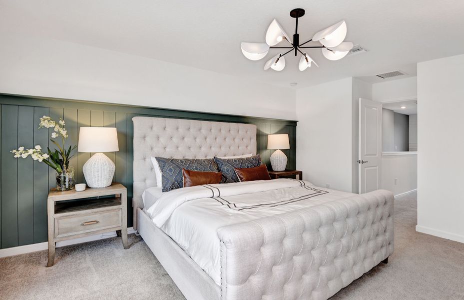 Furnished interior view inside a new home in Oakfield Lakes, Parrish (Image 7).