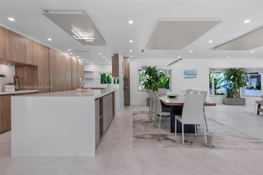 Furnished interior view inside a new home in , Coral Gables (Image 11).