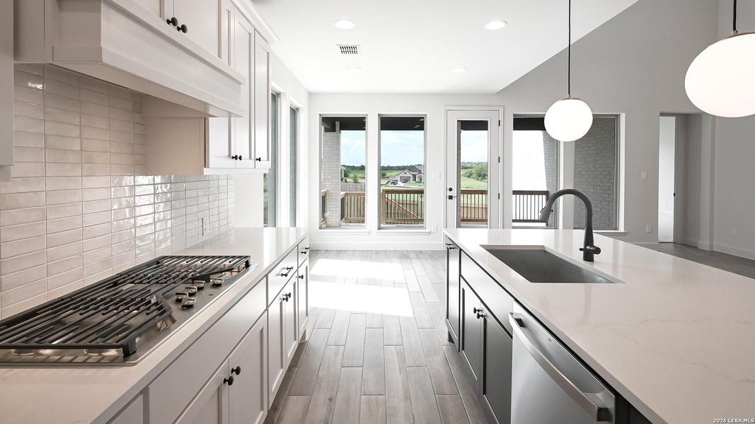 Furnished interior view inside a new home in Homestead, Schertz (Image 13).