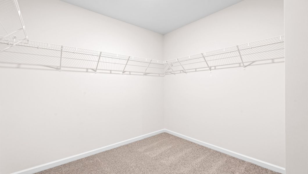 Representative unfurnished interior of a home built from the Biltmore by D.R. Horton in Hunters Ridge, Woodruff (Image 30).