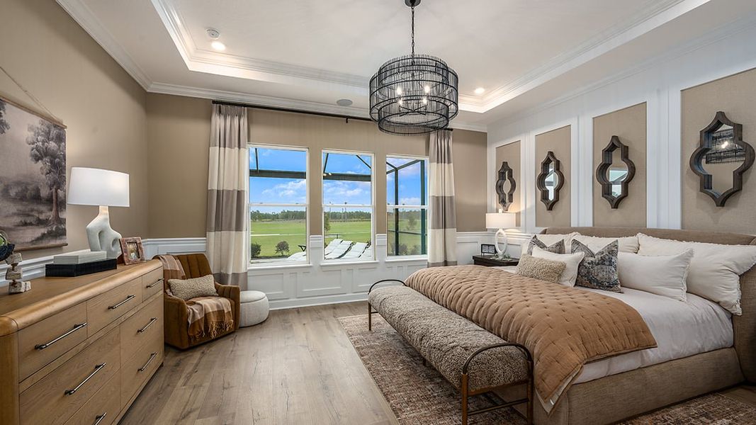 Furnished interior view inside a new home in Esplanade at St. Marys, St. Marys (Image 7).