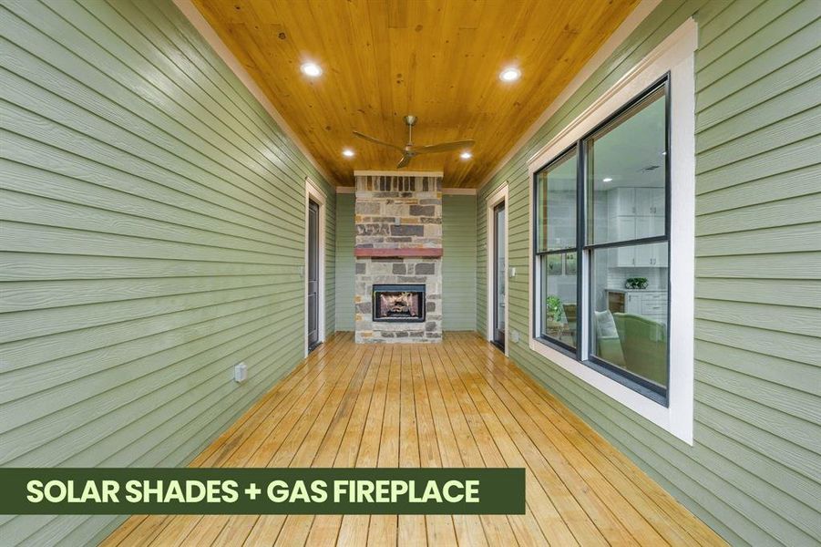 Exterior details and patio area of a home in , Dallas (Image 3).