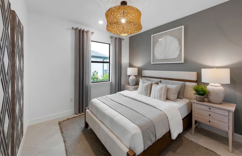 Secondary bedroom perfect for overnight guest