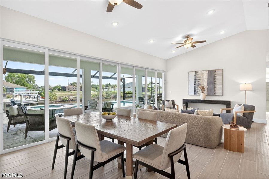 Furnished interior view inside a new home in Cape Coral, Cape Coral (Image 12).