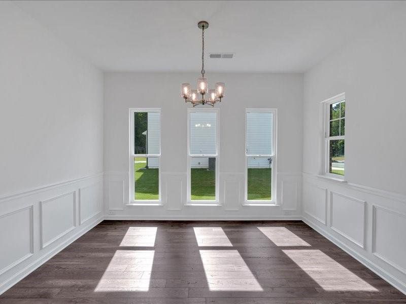 Spacious, unfurnished interior of a new home in The Overlook at Factory Shoals, Mableton (Image 11). Spacious, unfurnished interior of a new home in The Overlook at Factory Shoals, Mableton (Image 11).