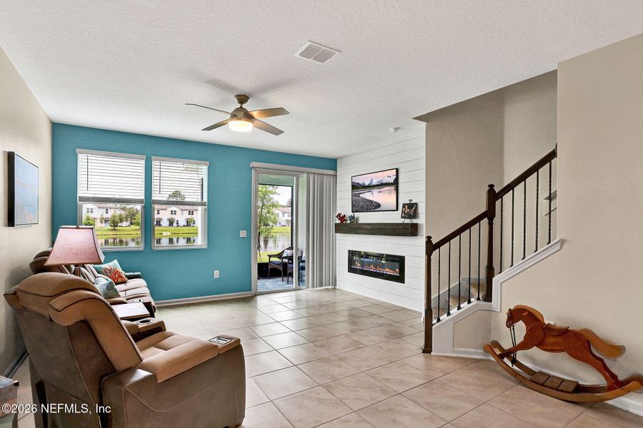 Furnished interior view inside a new home in , St. Augustine (Image 10).