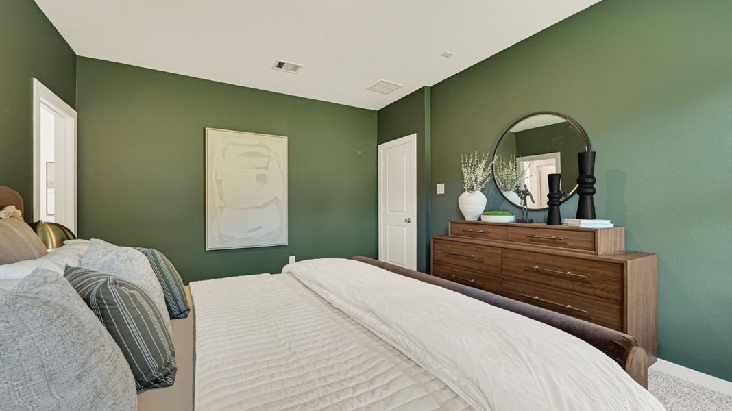 Furnished interior view inside a new home in Evergreen, Rosenberg (Image 30). Furnished interior view inside a new home in Evergreen, Rosenberg (Image 30).