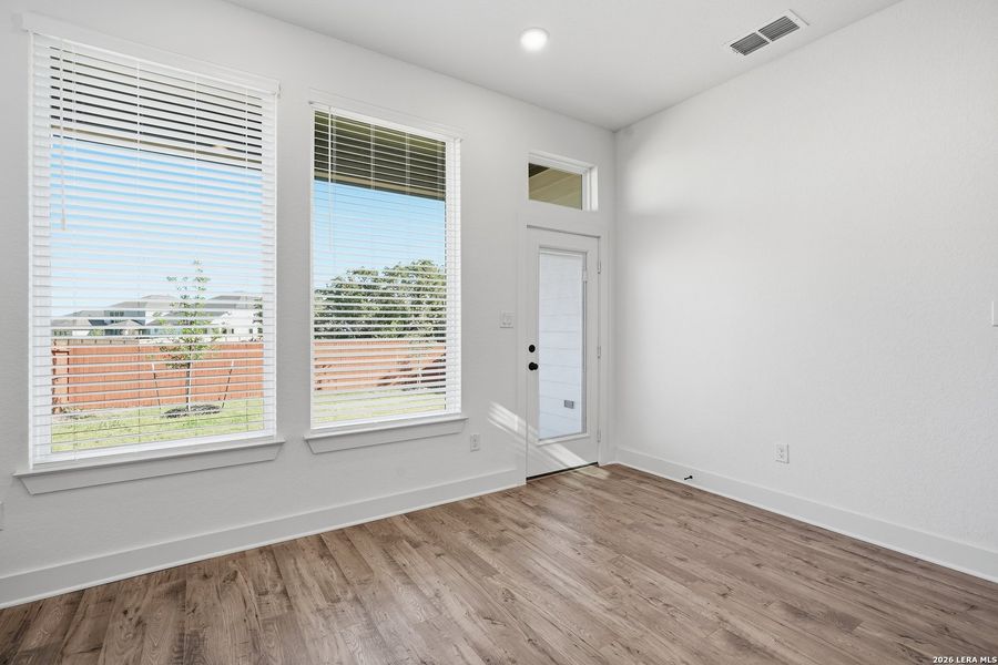 Spacious, unfurnished interior of a new home in Stillwater Ranch, San Antonio (Image 21). Spacious, unfurnished interior of a new home in Stillwater Ranch, San Antonio (Image 21).