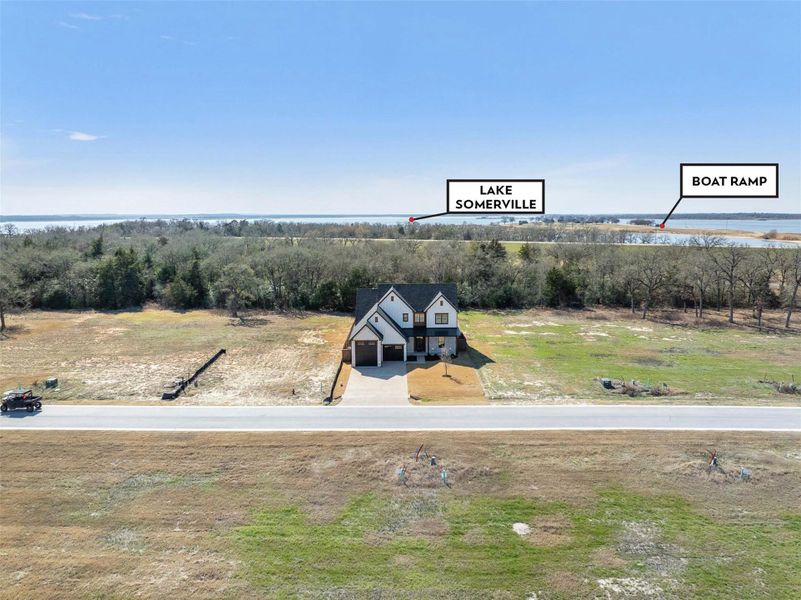 Quick Golf Cart Ride to Lake Somerville.
