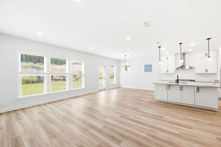 Spacious, unfurnished interior of a new home in Grand Arbor, Blythewood (Image 31).