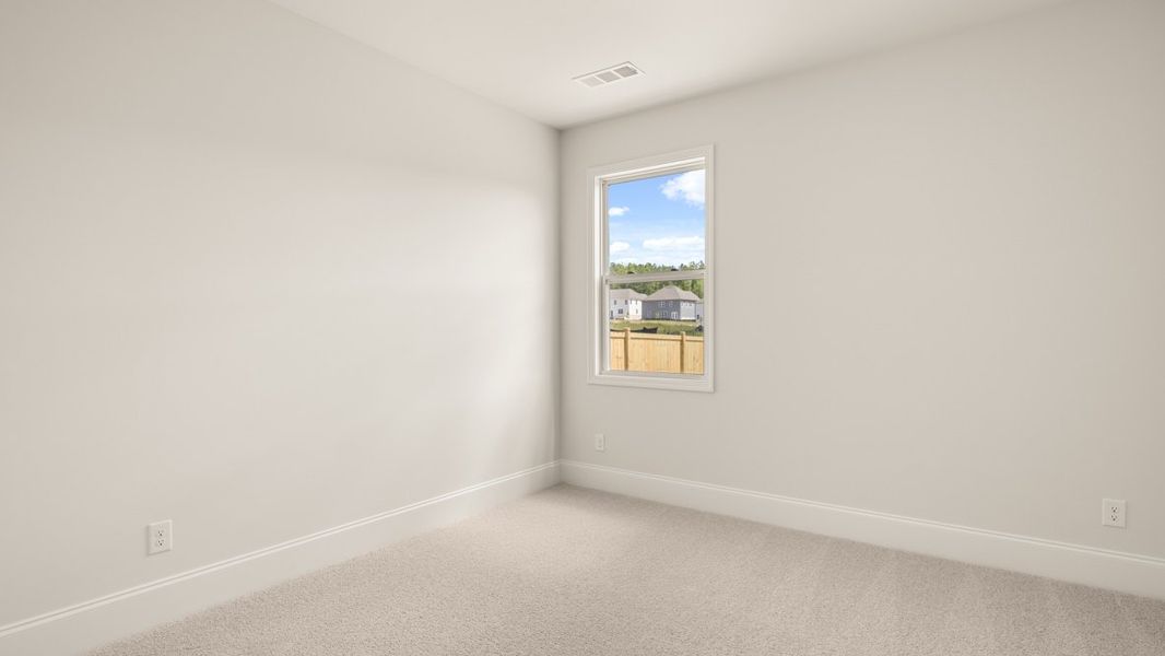 Representative unfurnished interior of a home built from the Lynnbrook by D.R. Horton in Hamptons at Riverwood East, Dallas (Image 22).