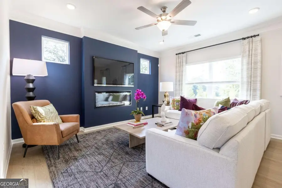 Furnished interior view inside a new home in Trellis Park, Hampton (Image 4).