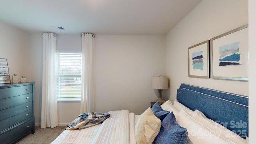 Furnished interior view inside a new home in Falls at Hickory, Hickory (Image 3).