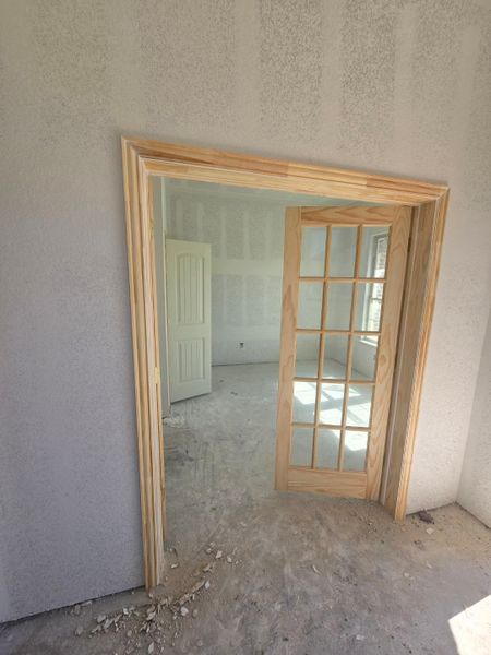In-progress construction of a new home in Morningstar, Aledo, TX (Image 4).