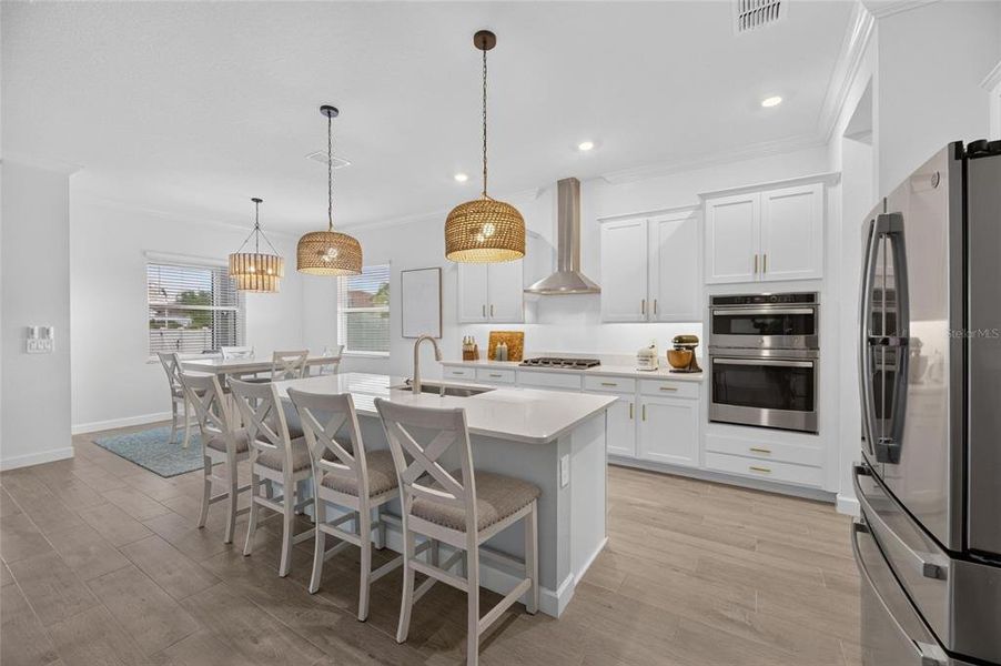 Furnished interior view inside a new home in Southshore Bay Active Adult, Wimauma (Image 43).